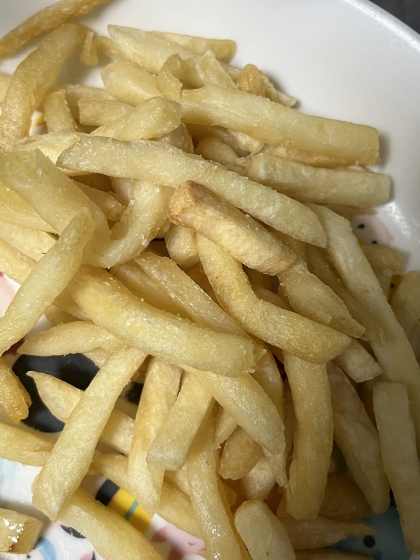 冷凍のフライドポテトの揚げ方のコツ