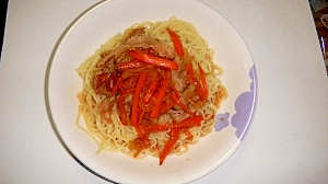 肉焼き冷麺