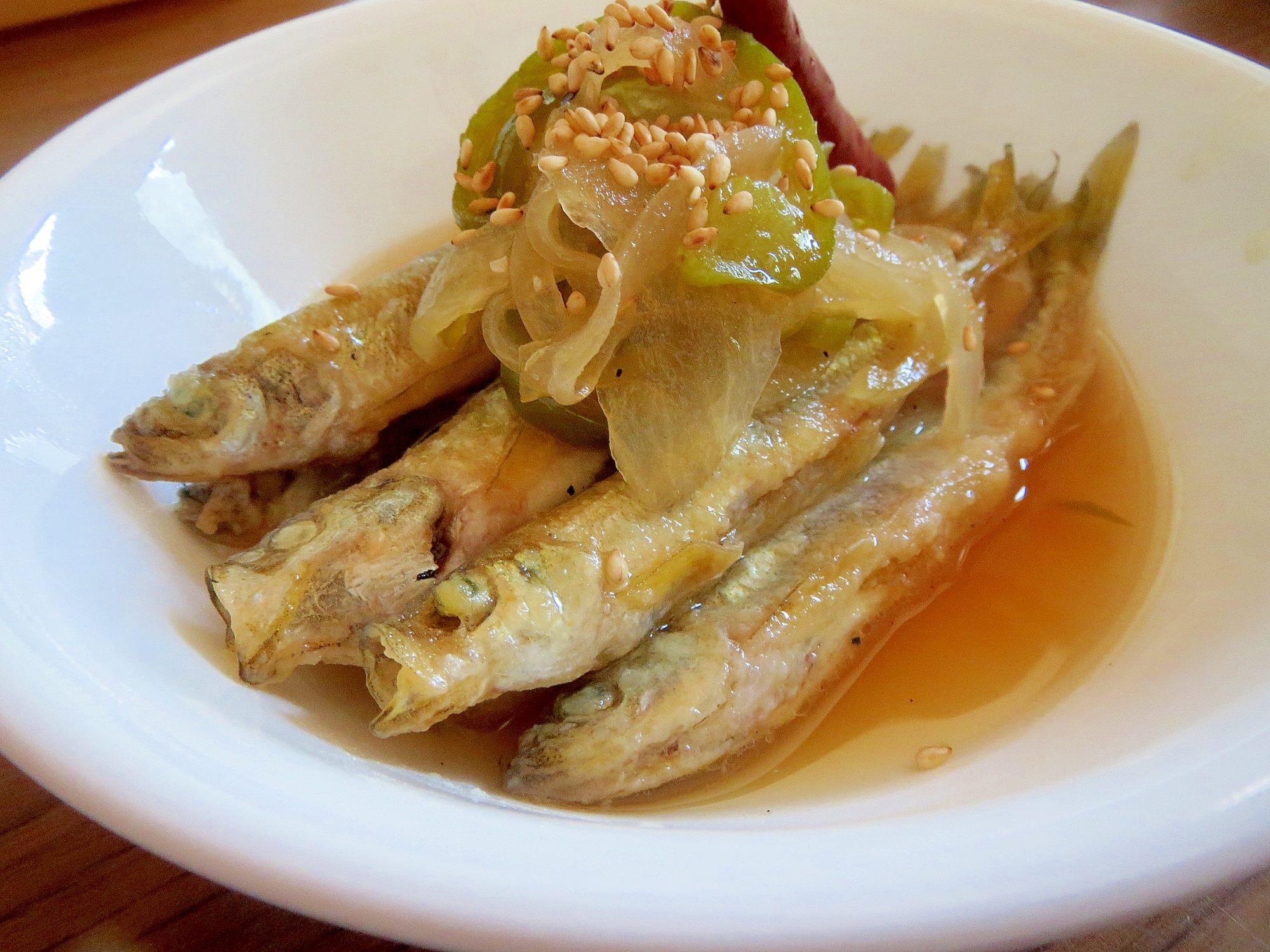 わかさぎの南蛮漬け 料理教室で得たウマウマ極意付 レシピ 作り方 By ちこmama55 楽天レシピ わかさぎの南蛮漬け 料理教室で得たウマウマ極意付 レシピ 作り方 By ちこmama55 楽天レシピ