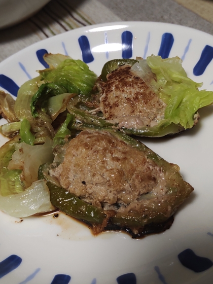 お弁当に簡単作り置き♪夕食にも王道ピーマンの肉詰め