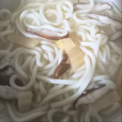 ♢白菜と鶏肉の煮込みうどん♢