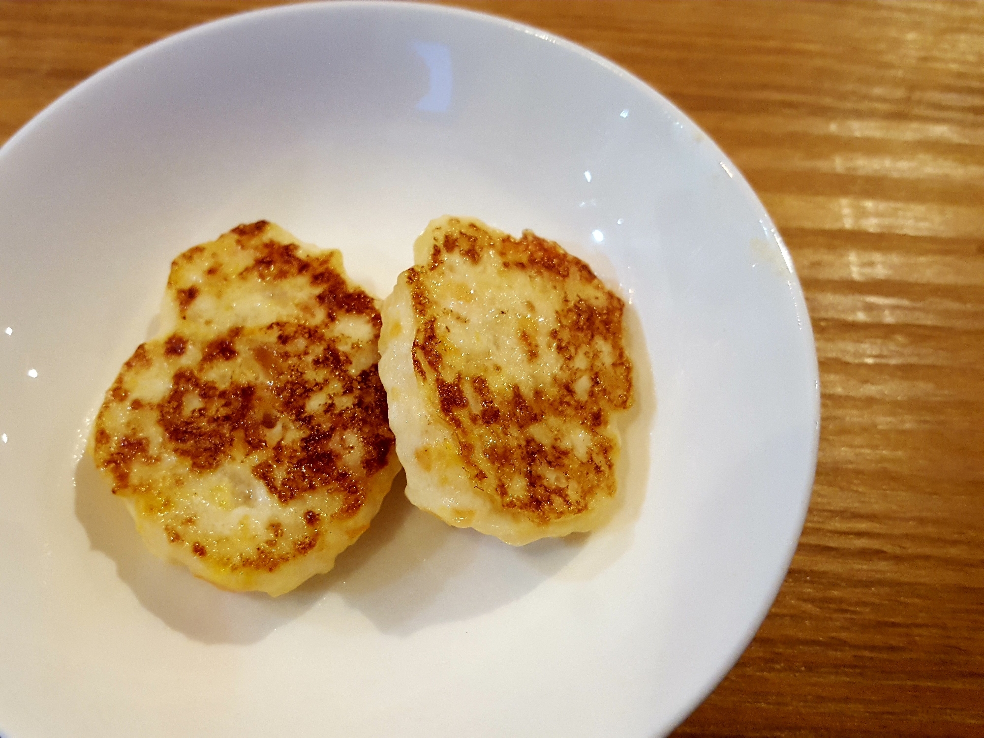 【離乳食後期】鶏むね肉と野菜の豆腐ハンバーグ