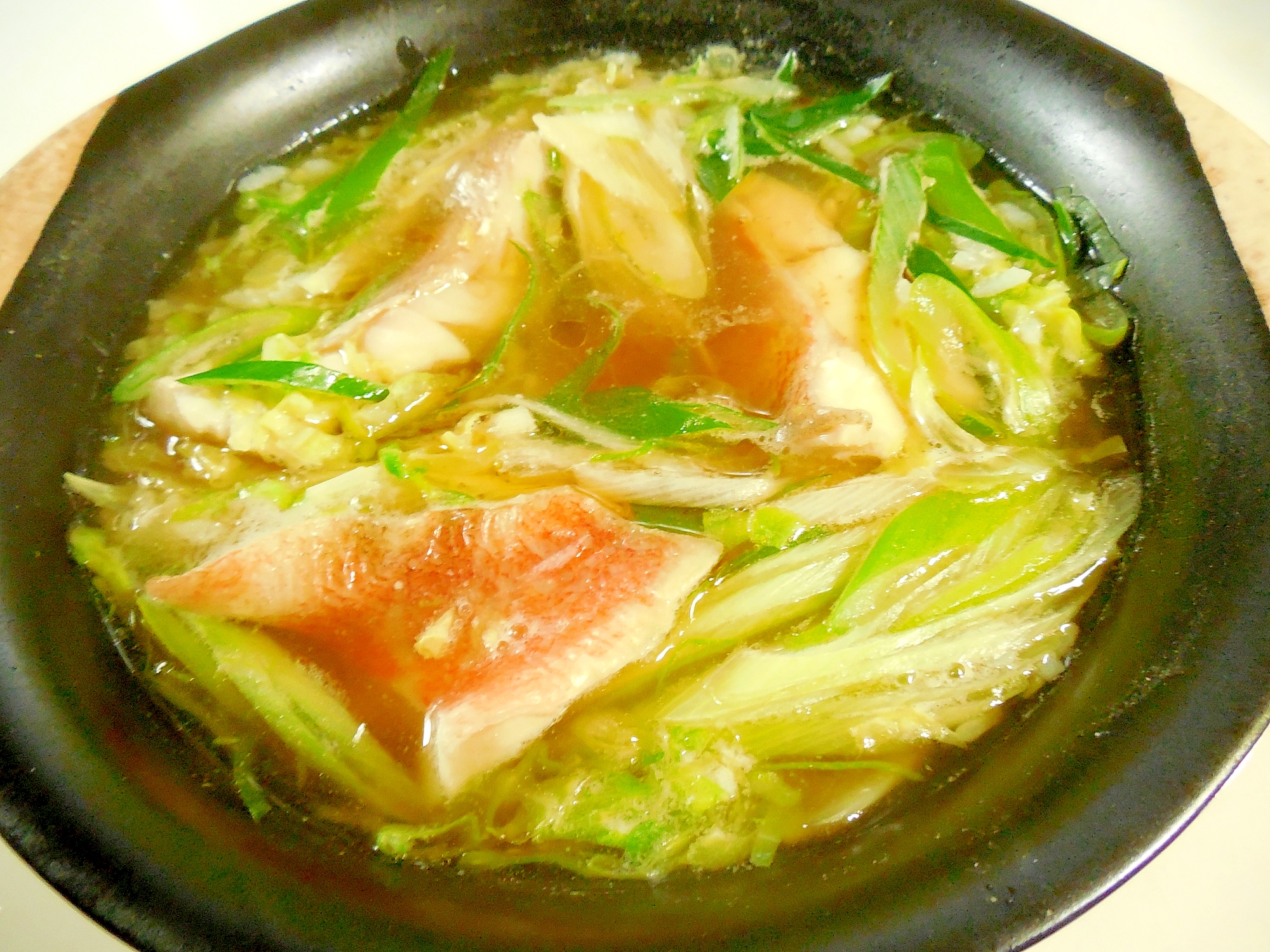 赤魚とキャベツのオイスターソース雑炊 レシピ 作り方 By ドキンちゃんmico 楽天レシピ