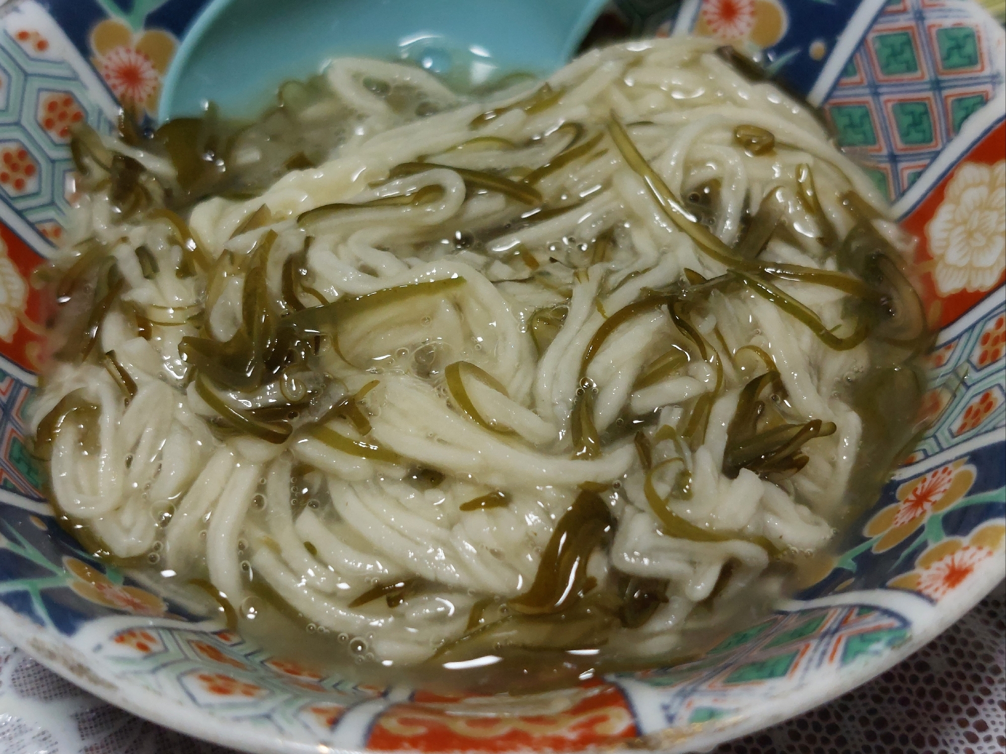 長芋とめかぶの和え物