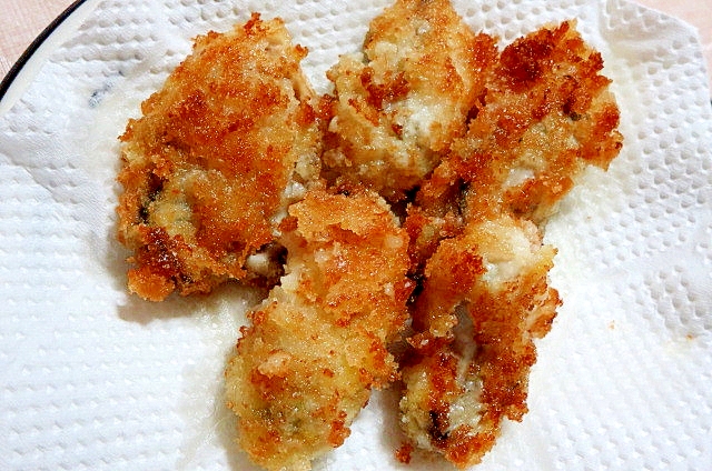 生パン粉が美味しい牡蠣フライ
