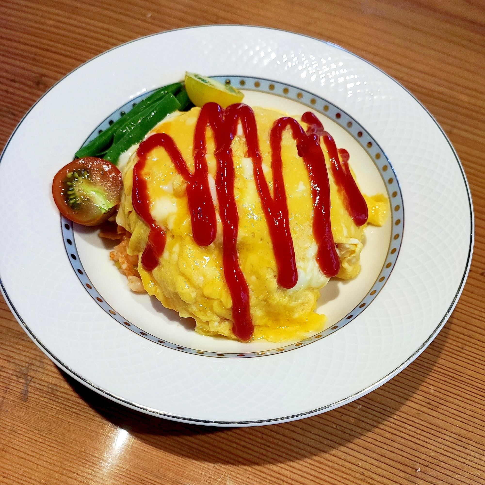 ヘルシーなのにトロトロなオムライス用卵の焼き方