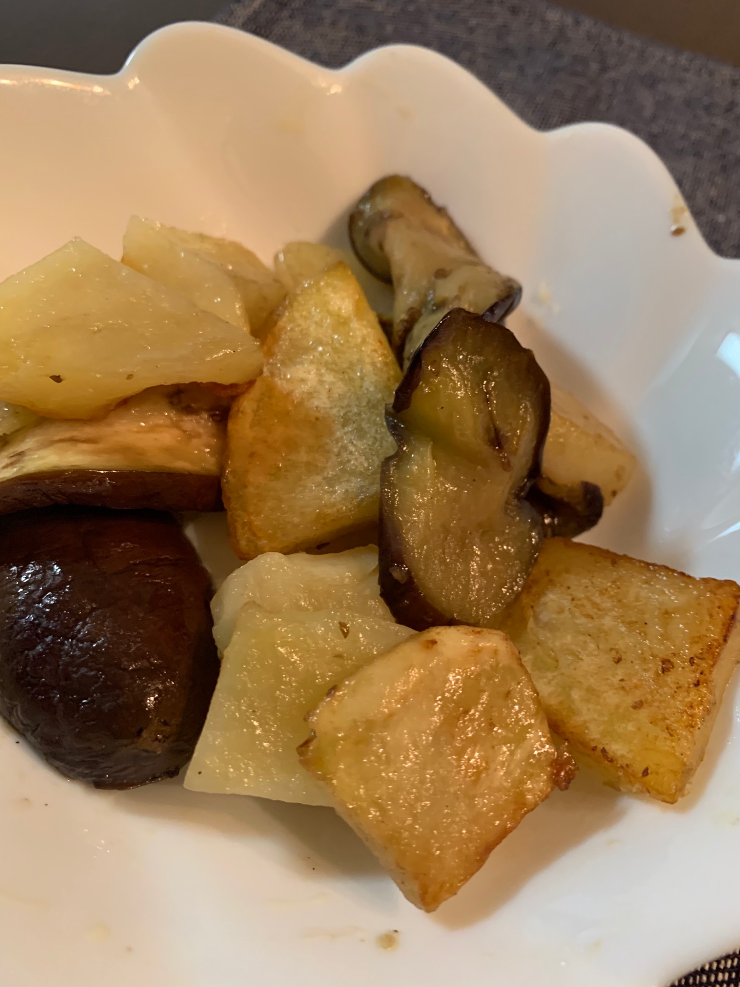 激ウマ！炒めるだけ！ナスとジャガイモのソテー