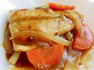 鯖のカレー煮