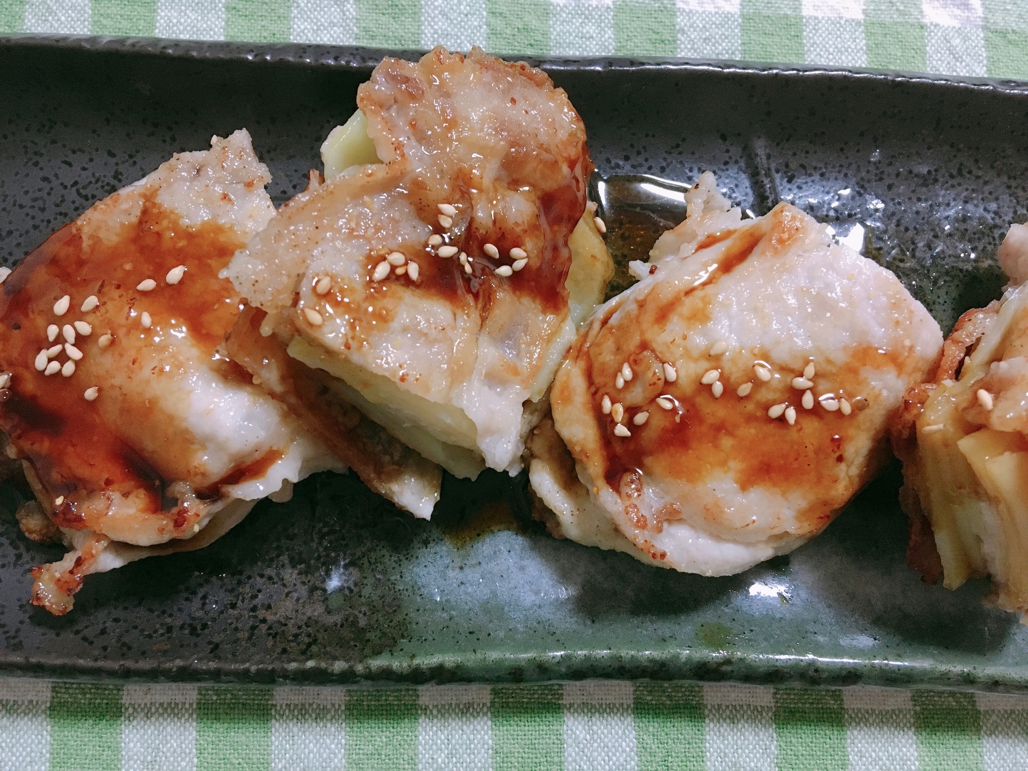 豚とじゃがいものミルフィーユ焼き