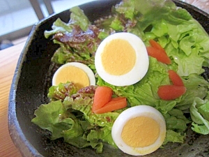 卵レタスハートサラダ