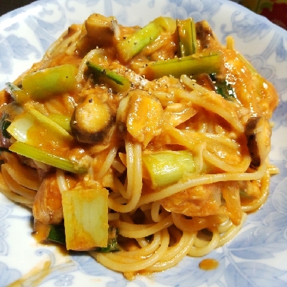 ツナトマトチーズスープパスタ☆トマトジュース