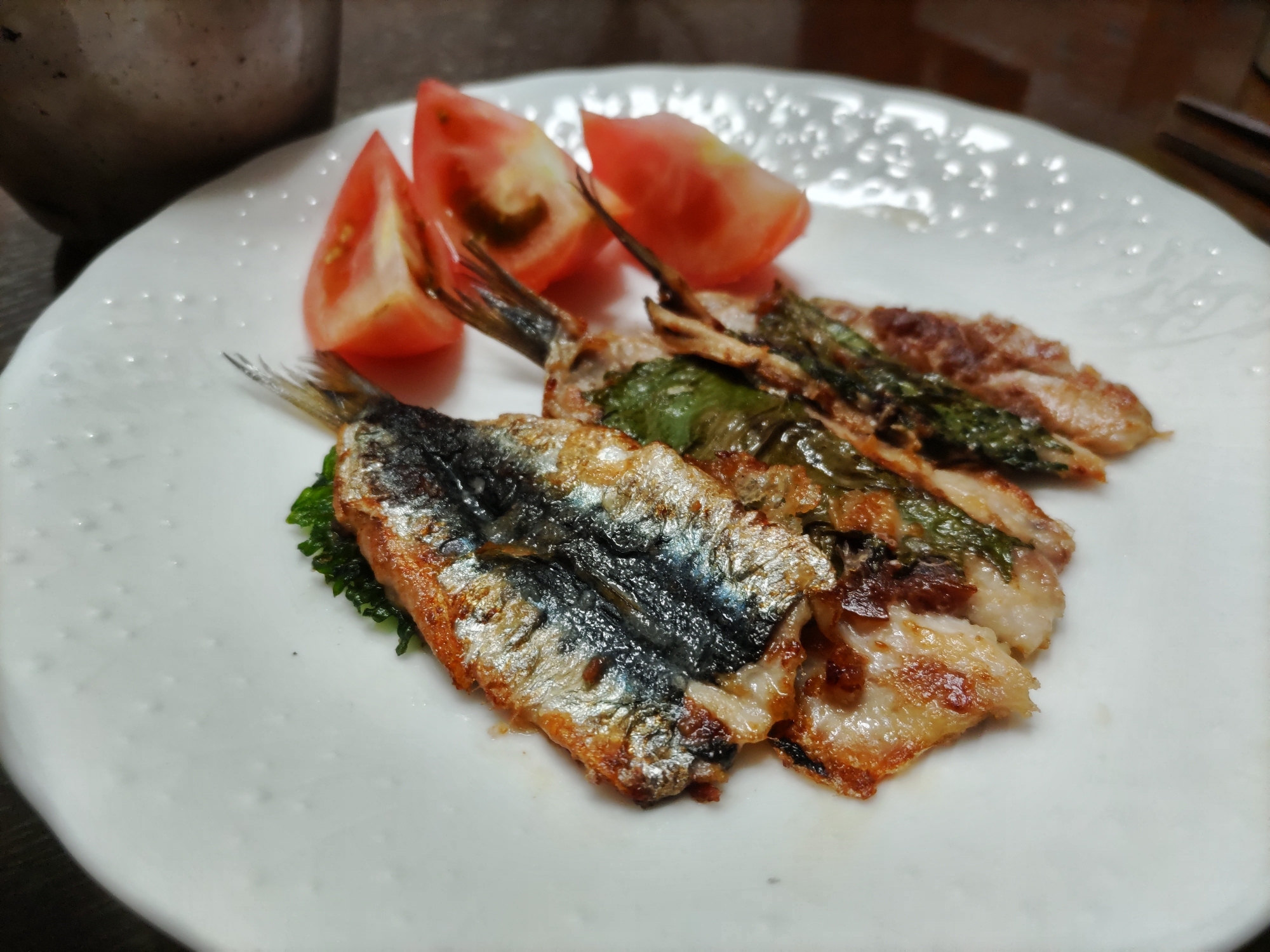 鰯の梅肉大葉はさみムニエル レシピ 作り方 By Wataばあば 楽天レシピ