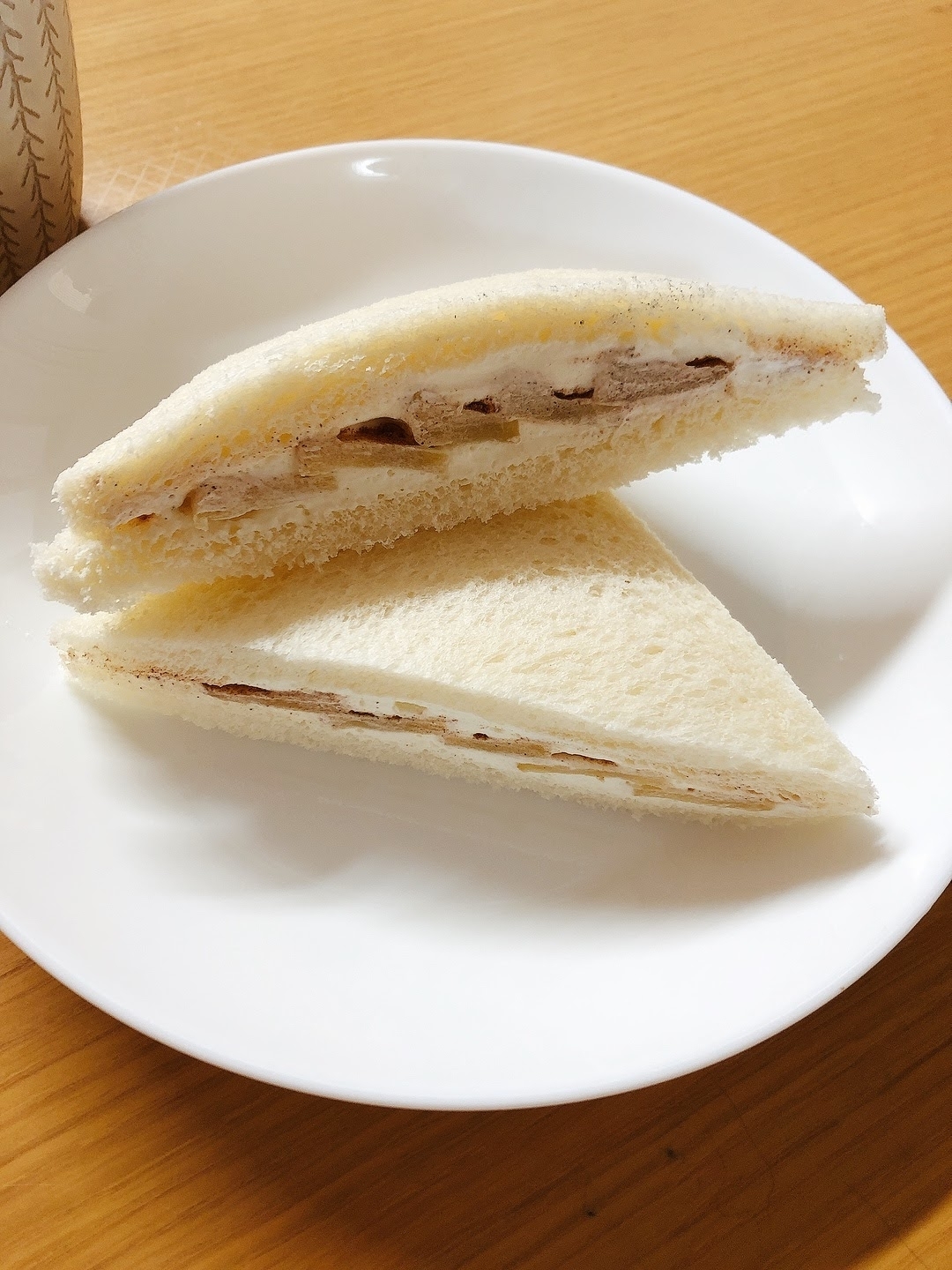 アップルシナモンのフルーツサンド