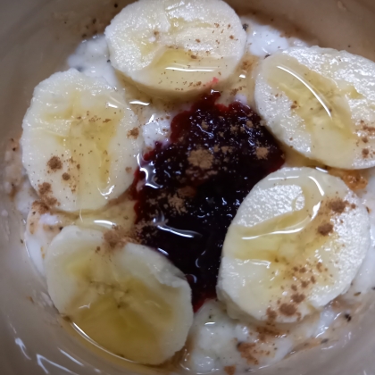 美活しましょᕷ*ジャムとバナナのヨーグルトꕤ୭*