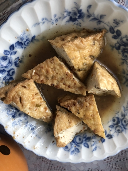 簡単！厚揚げの煮物