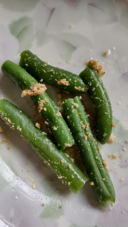 ☘️いんげんのゴマ和え☘️