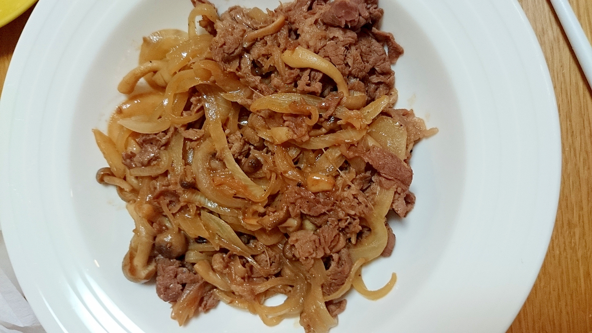 牛肉を焼く肉のタレに漬け込んで ご飯がすすむ レシピ 作り方 By Koko0730 楽天レシピ