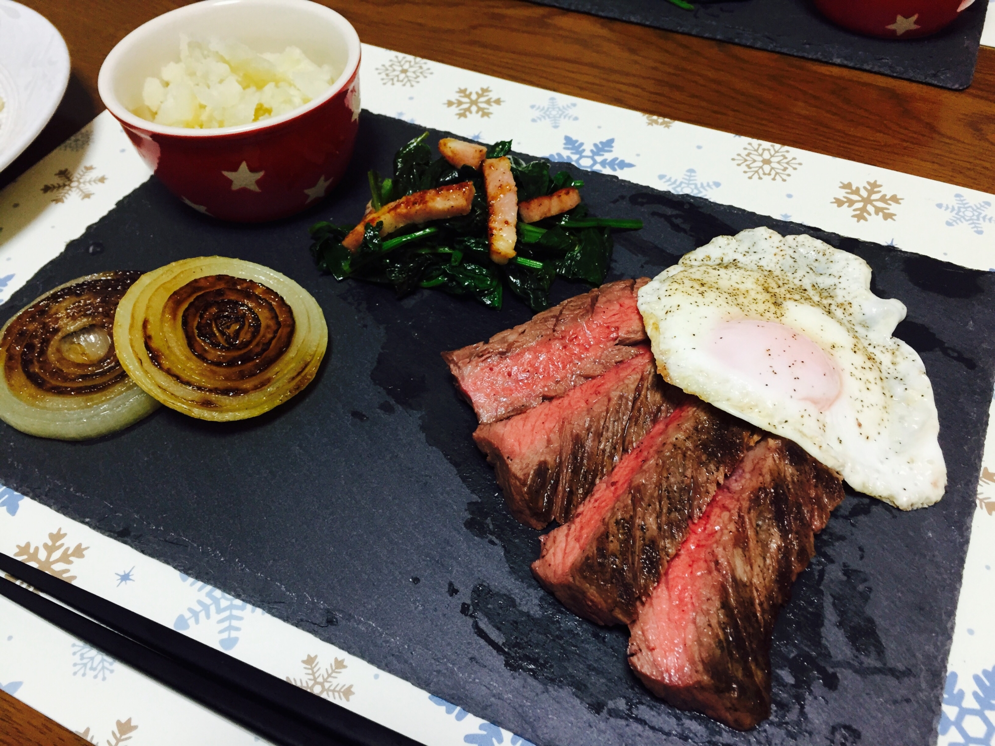 ステーキの焼き方