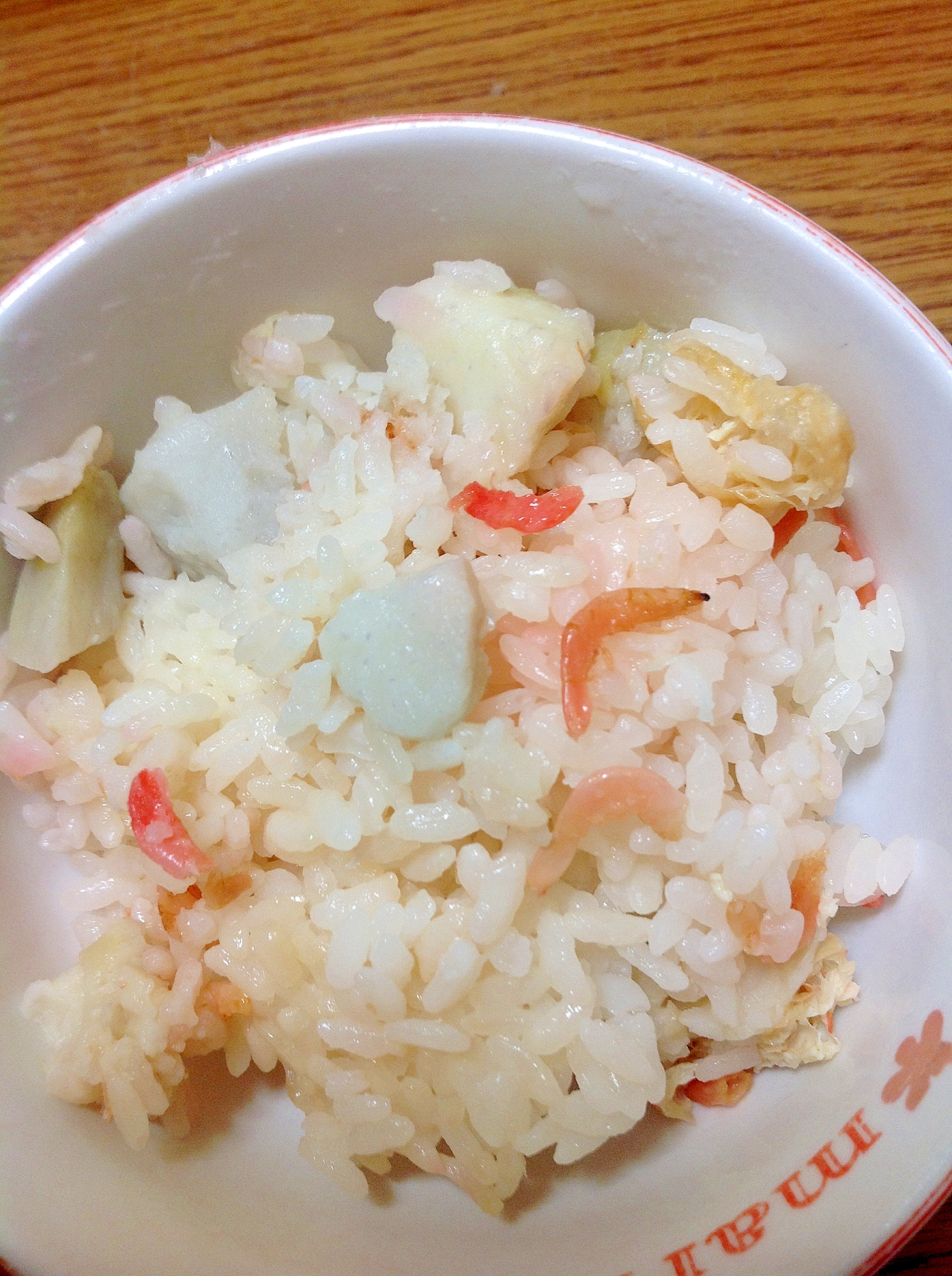 干しエビと里芋のご飯 レシピ 作り方 By あぽちょふ 楽天レシピ