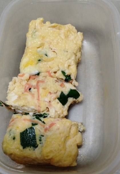 栄養満点！ほうれん草と甘酒の卵焼き