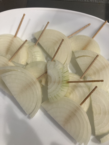BBQの玉ねぎの切り方