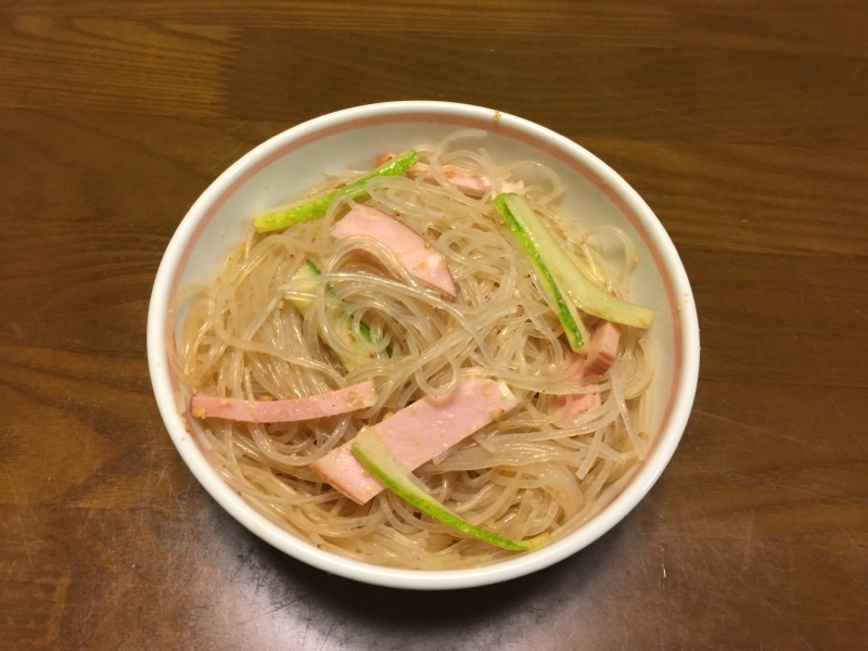 中華風春雨サラダ