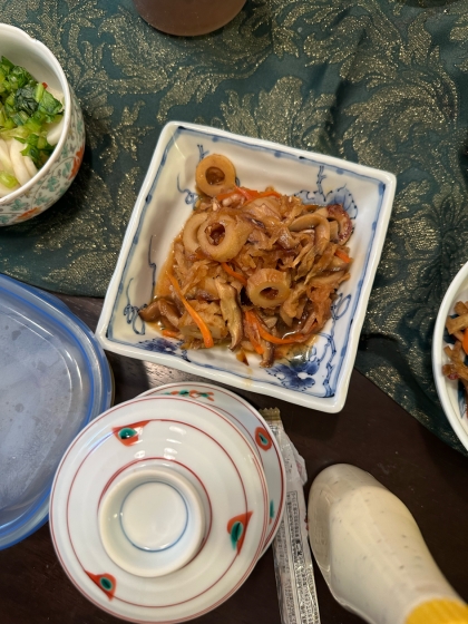 切干大根とちくわの煮物