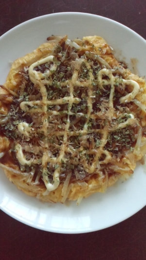 ヘルシー もやしのお好み焼き レシピ 作り方 By Momotarou1234 楽天レシピ