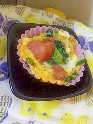 お弁当に ウインナーとほうれん草のたまごとじ レシピ 作り方 By Omameshan 楽天レシピ
