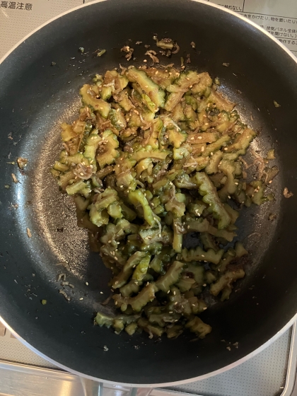砂糖を使わないゴーヤの佃煮