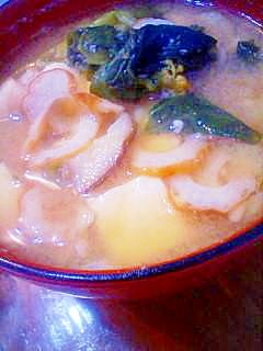 豚肉の野菜炒めを使った☆豚汁