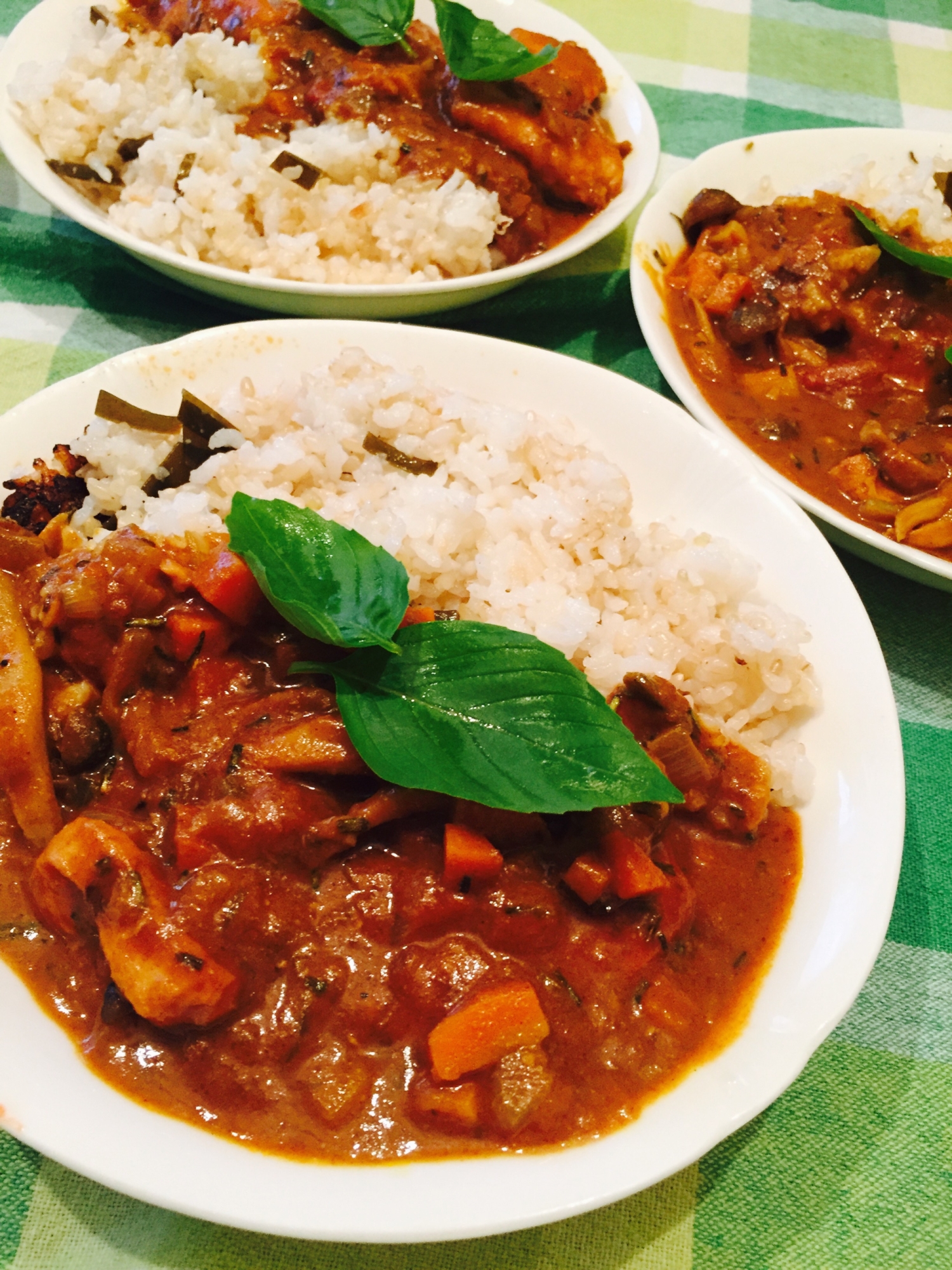 3つのスパイスで！簡単本格チキンカレー