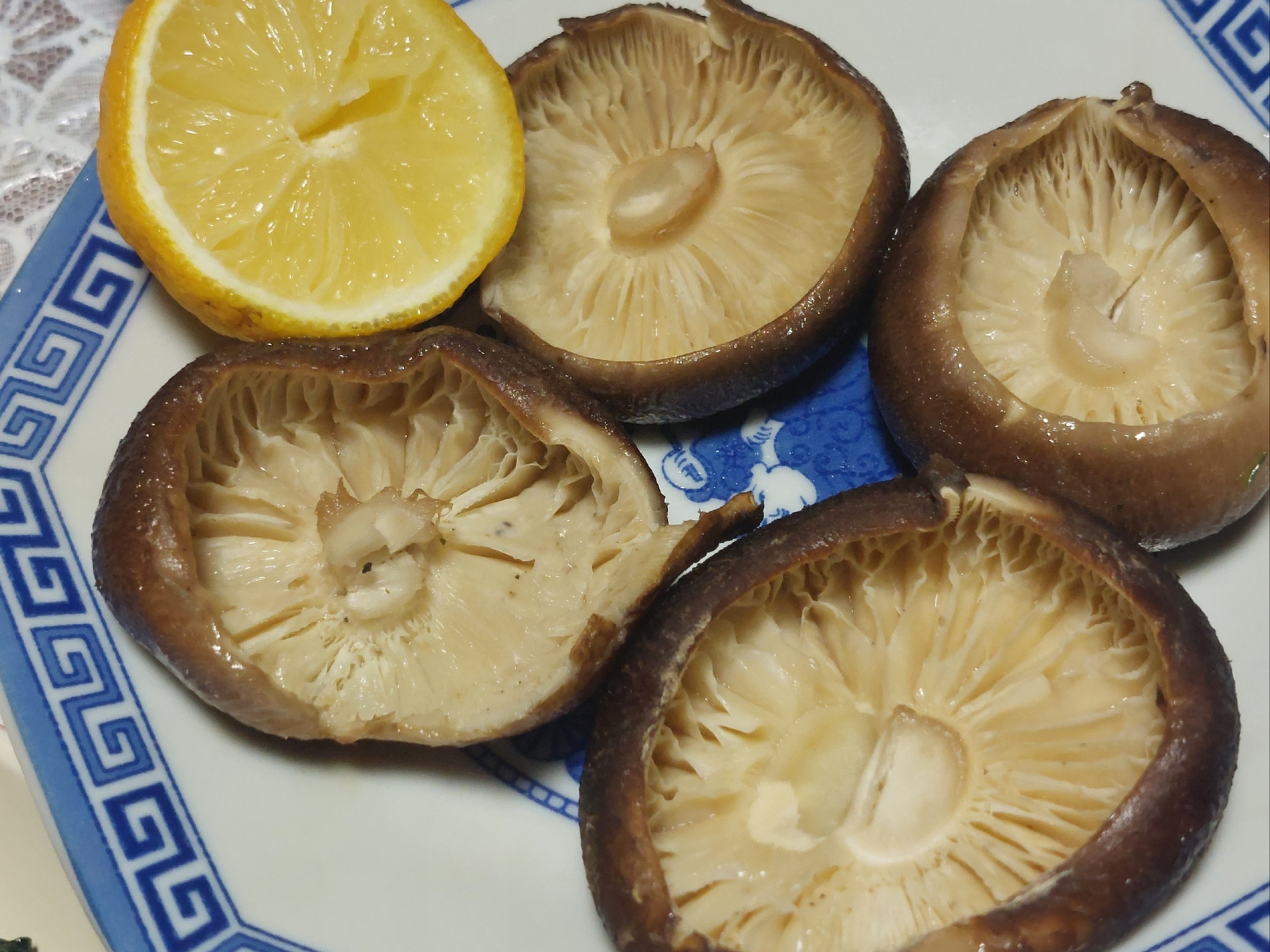 椎茸の丸焼き