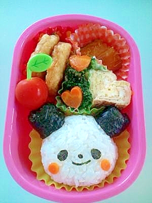 パンダさんお弁当。