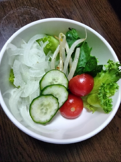 朝食⭐️5つの野菜サラダ