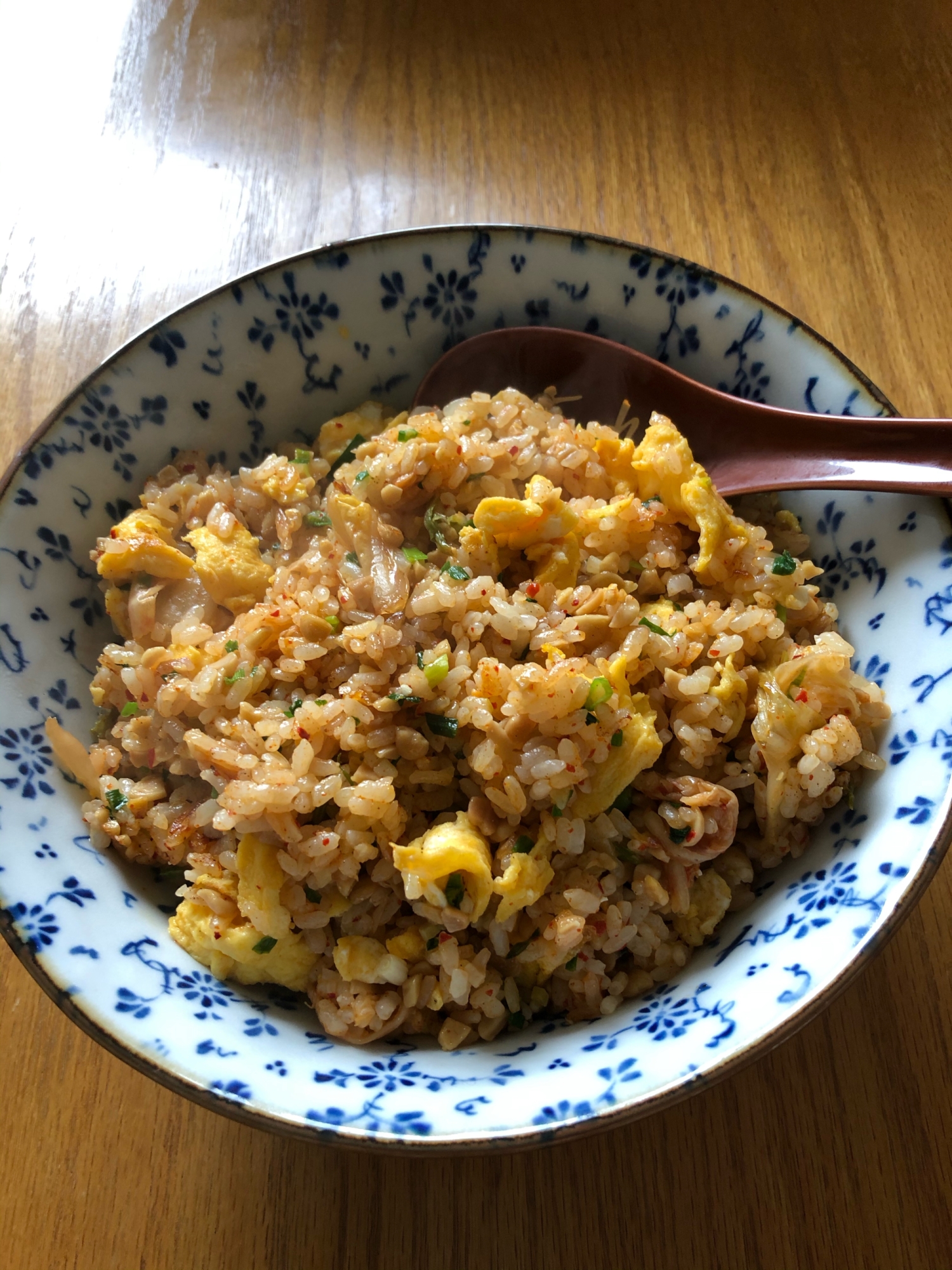 納豆キムチチャーハン⭐