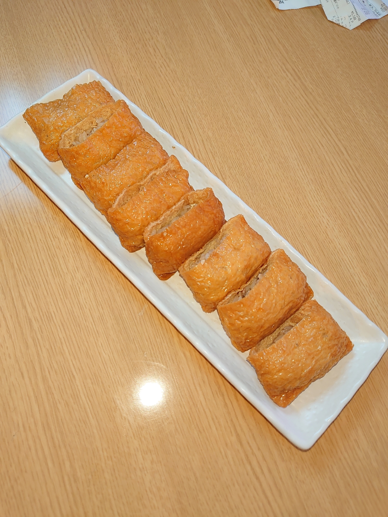 たこ飯の残り物でリメイクいなり寿司