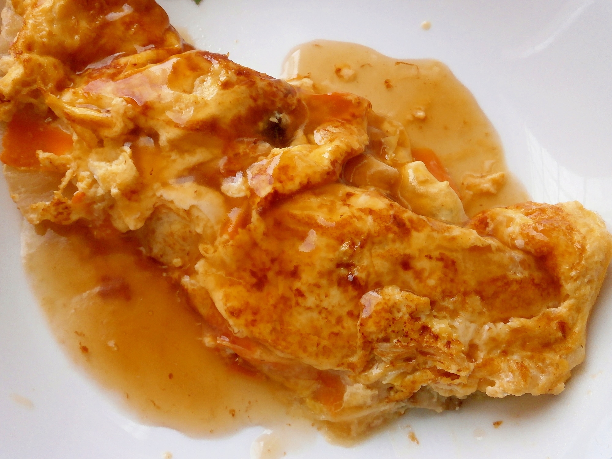 八宝菜で☆あんかけオムレツ レシピ・作り方 by なな1151 - 楽天レシピ