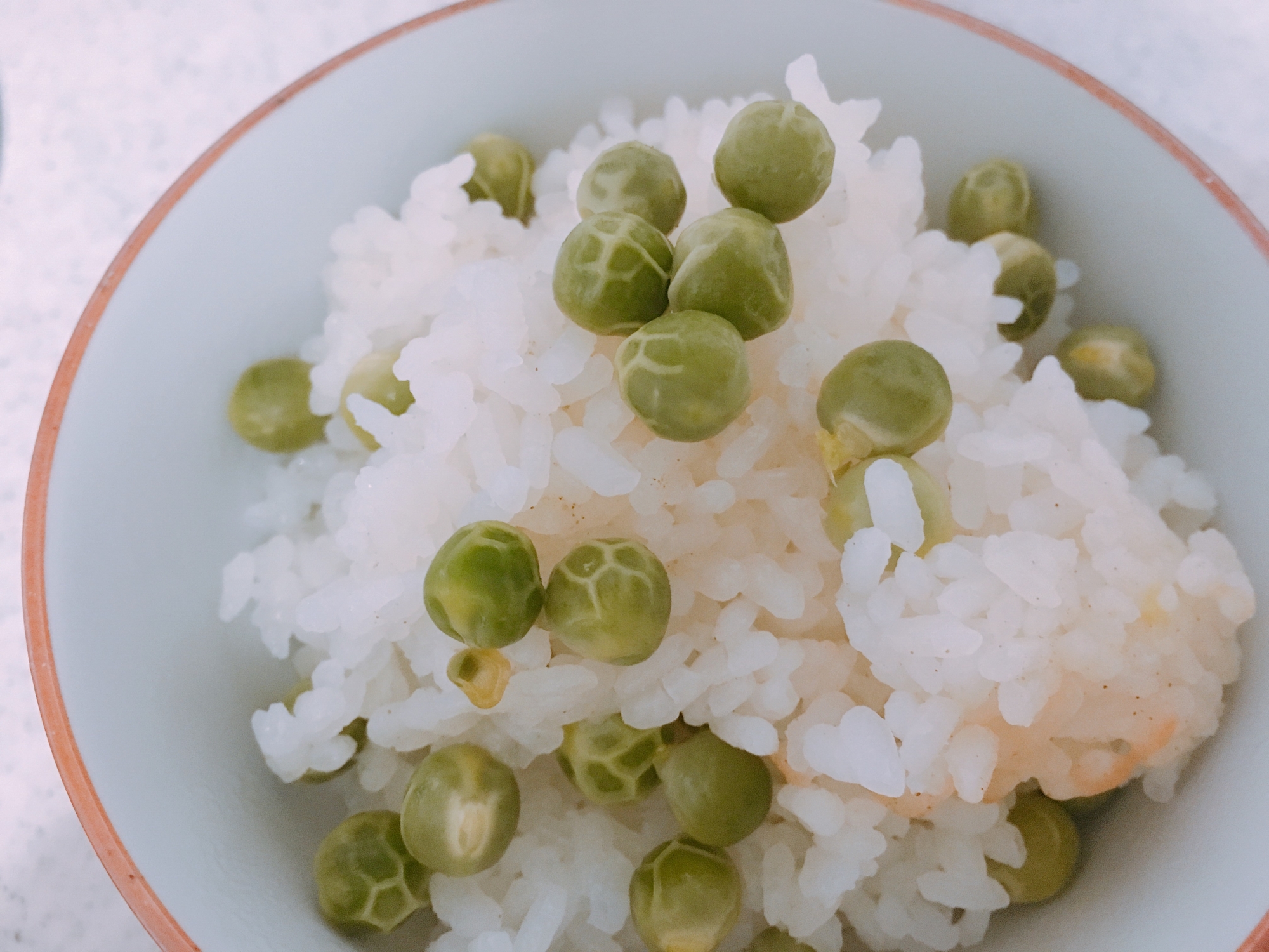 春の豆ご飯☆えんどう豆