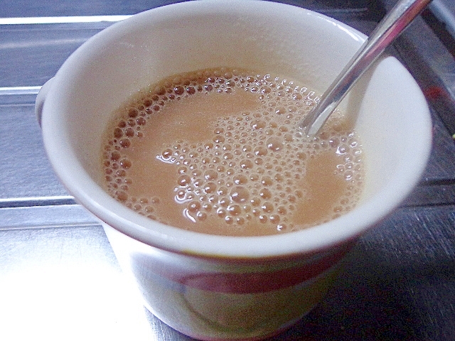 ほっ(*´ω｀*)♡ミルクティしるこ葛湯