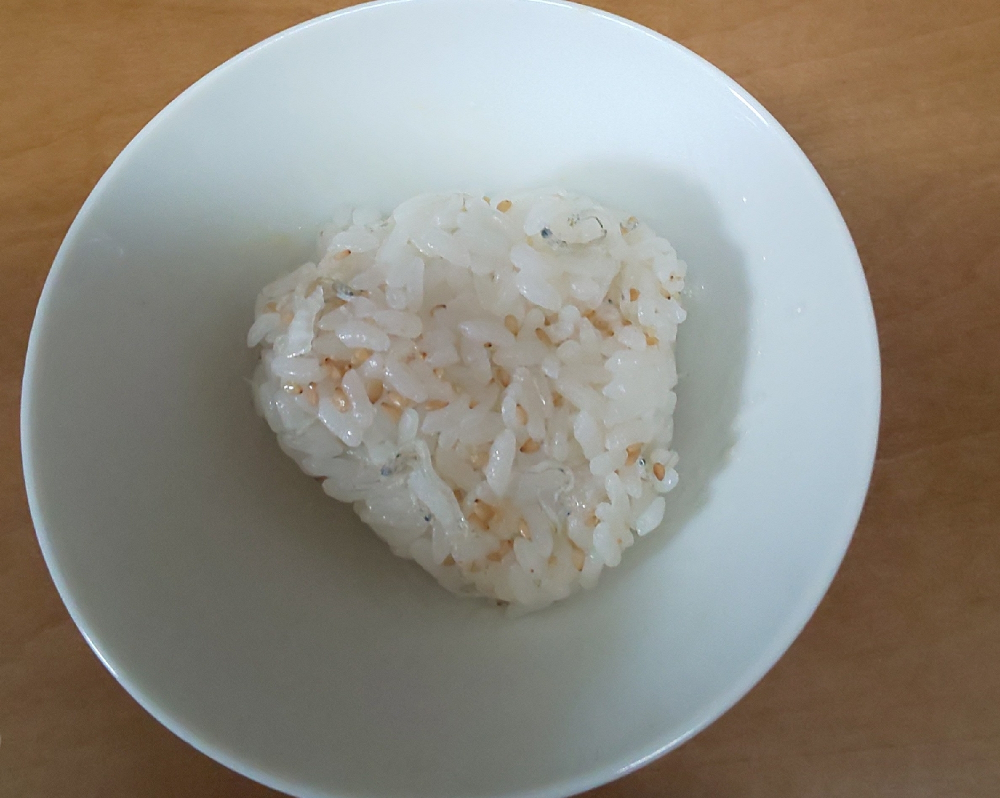 じゃことWごまのおにぎり