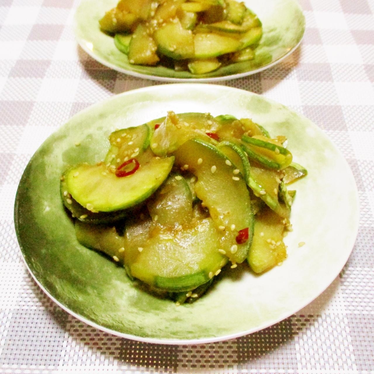 うまっ!子メロンのきんぴら