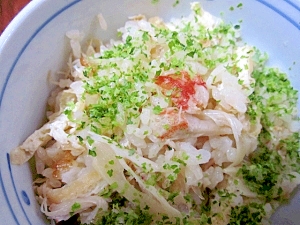 北海道物産展の1番人気☆「毛蟹のかにめし」