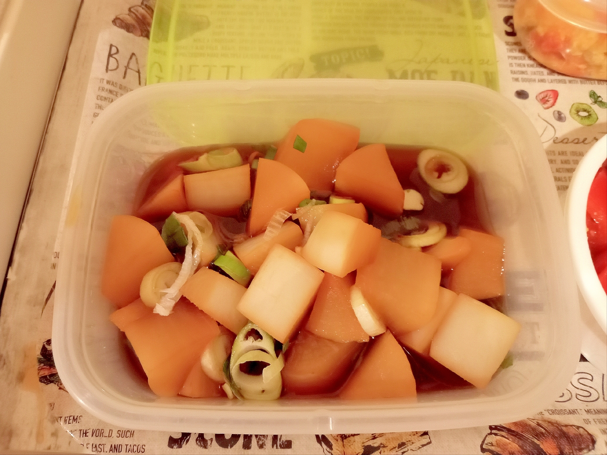 大根の酸っぱ煮