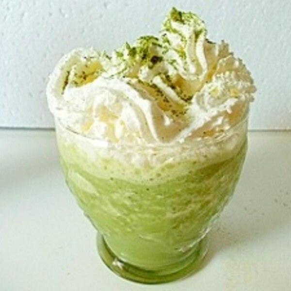 スタバ風に ソイ抹茶クリームフラペチーノ レシピ 作り方 By ドキンちゃんmico 楽天レシピ スタバ風に ソイ抹茶クリームフラペチーノ レシピ 作り方 By ドキンちゃんmico 楽天レシピ