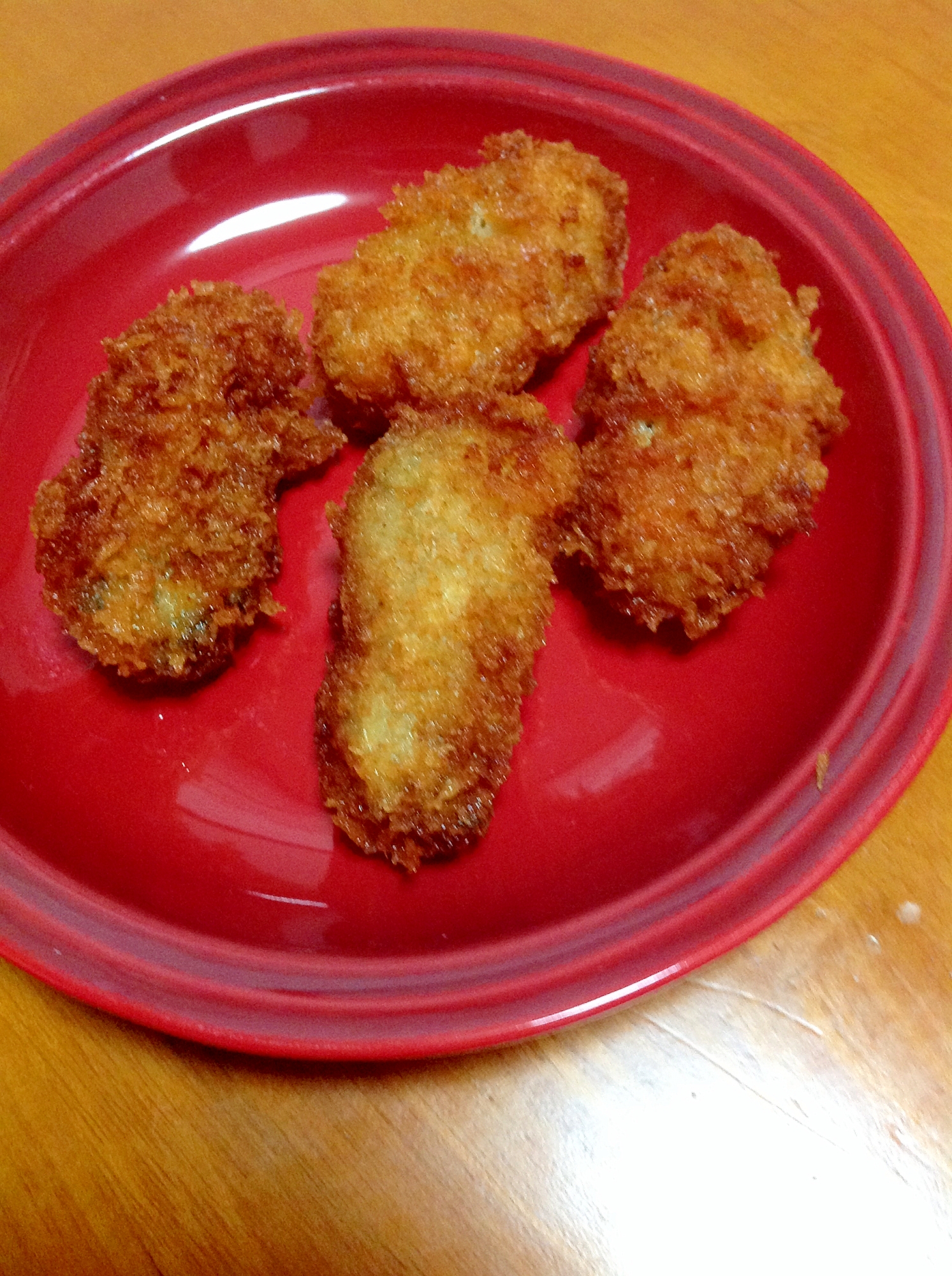 冷凍牡蛎でカキフライ