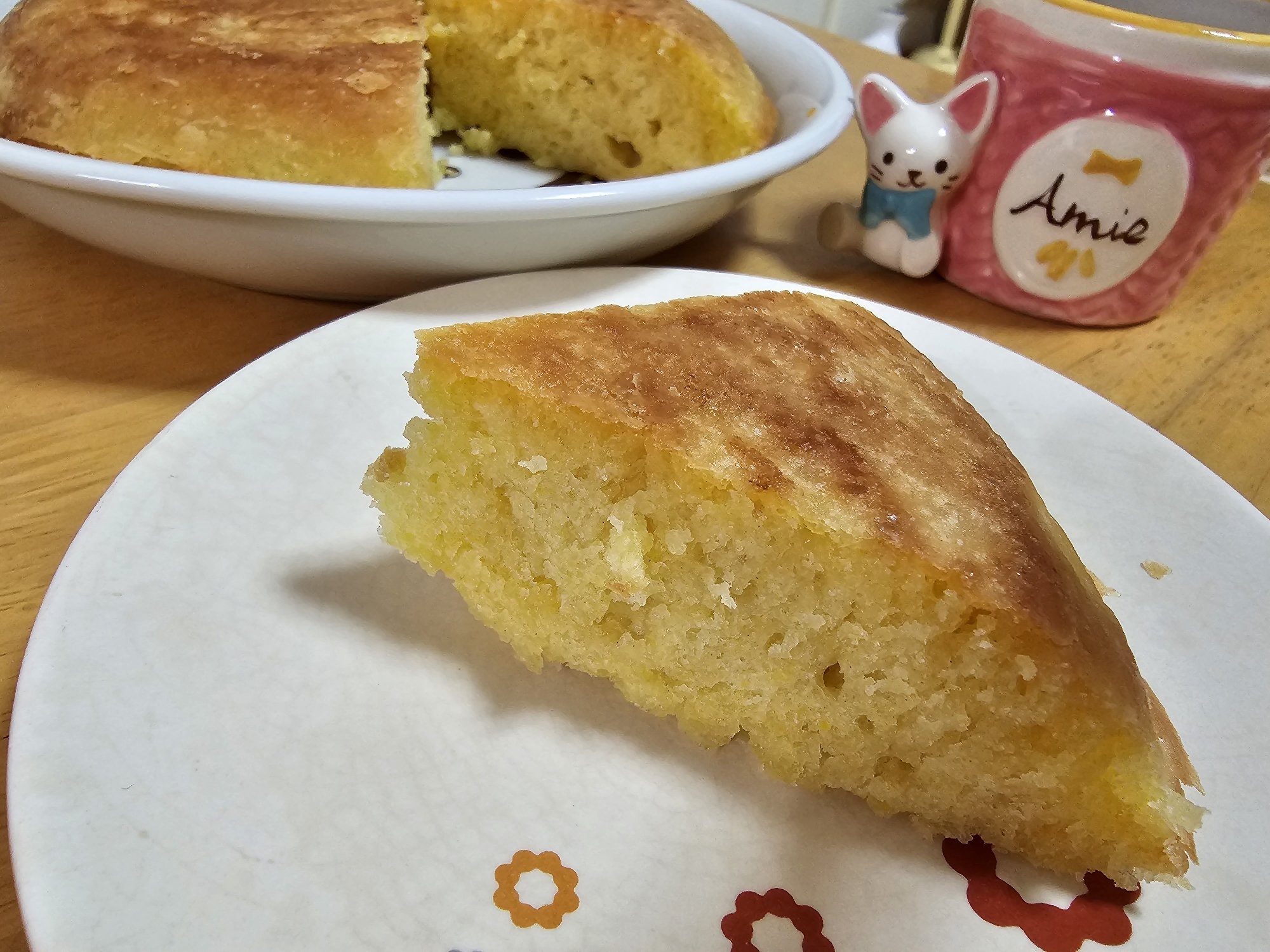 炊飯器バターケーキ