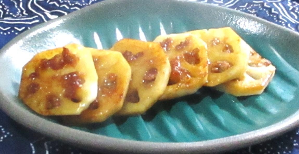 【簡単でヘルシー】照りつや蓮根チャーシュー