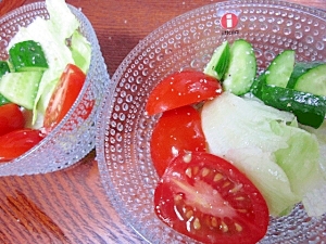 医食同源は朝の野菜から♪　フレッシュサラダ