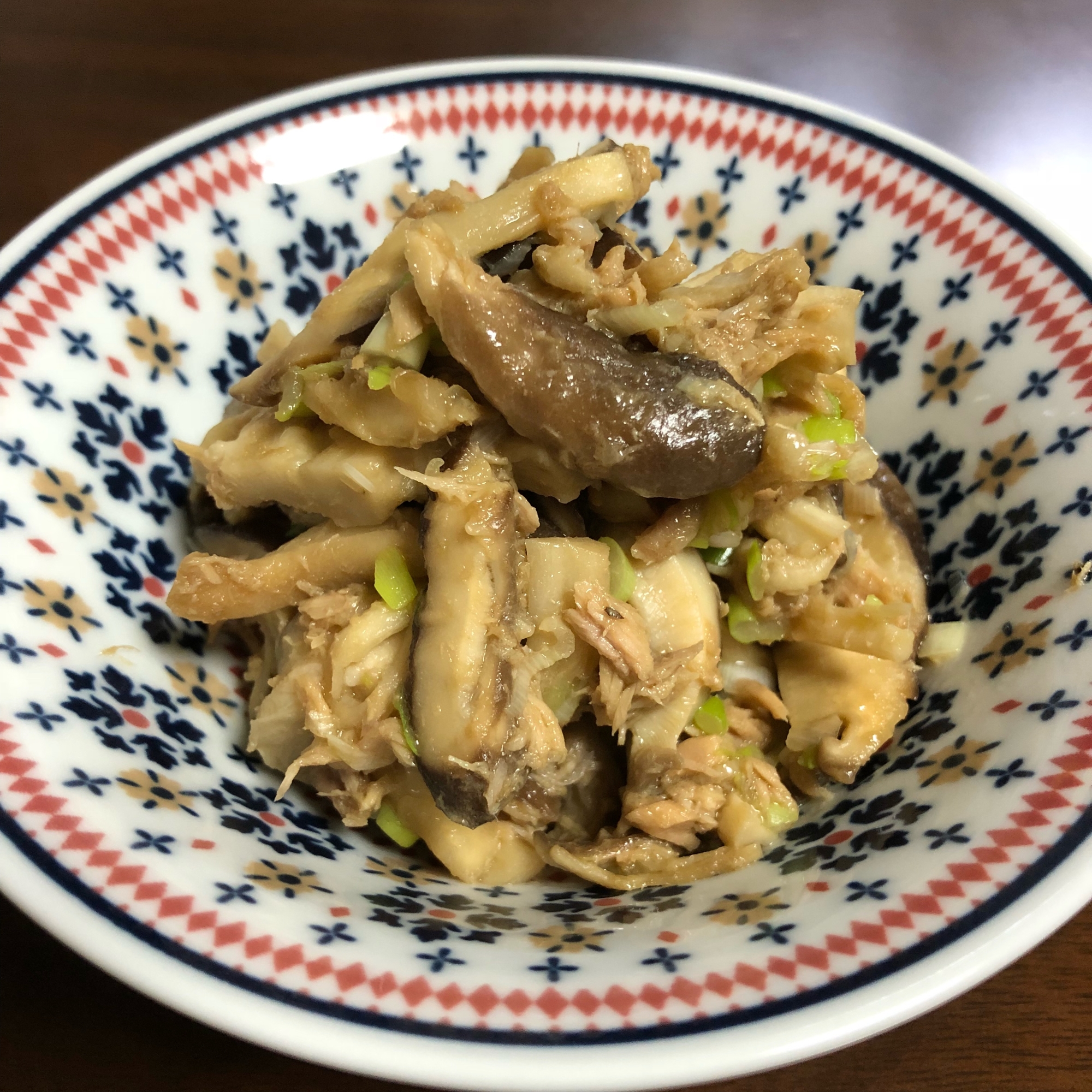 簡単おかず 椎茸とツナの簡単炒め